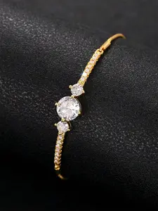 1 PC Fashion Cubic Zirconia Bracelet For Women Valentine's Day Gift Wedding Jewelry