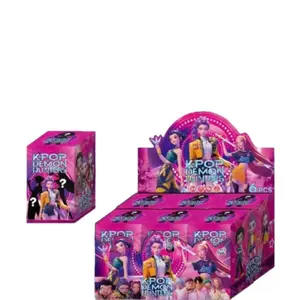 6-Piece Set Enchanting Figure Collection Ultra-Cute Character Figurines Perfect for Home Decor Office Gifts Ideal Christmas Present