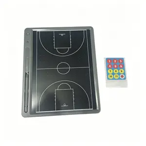 Electronic Digital Basketball Tactical Strategies Board, High-End Tactical Marker Board with Display Screen and Touch Pen, Coach Training Equipment