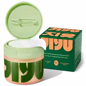 Jiyu Toning Polish Pads (100 Count) – Brightening & Hydrating Daily Exfoliating Pads for All Skin Types