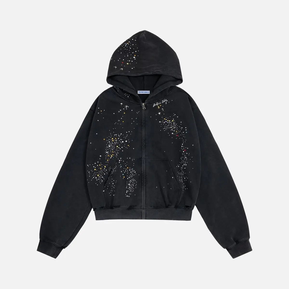 Aelfric Eden Hotfix Rhinestone Star Zip Up Hoodie Vintage Washed Hoodies Streetwear Hooded Sweatshirts Jackets Unisex zip up hoodie Aelfric Eden Hotfix Rhinestone Star Zip Up Hoodie Vintage Washed Hoodies Streetwear Hooded Sweatshirts Jackets Unisex zip up hoodie