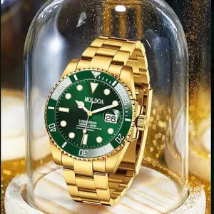 New Water Ghost Watch Fully Automatic Mechanical Watch Men's Watch Luminous Calendar Waterproof Fashion Business High-end Wristwatch