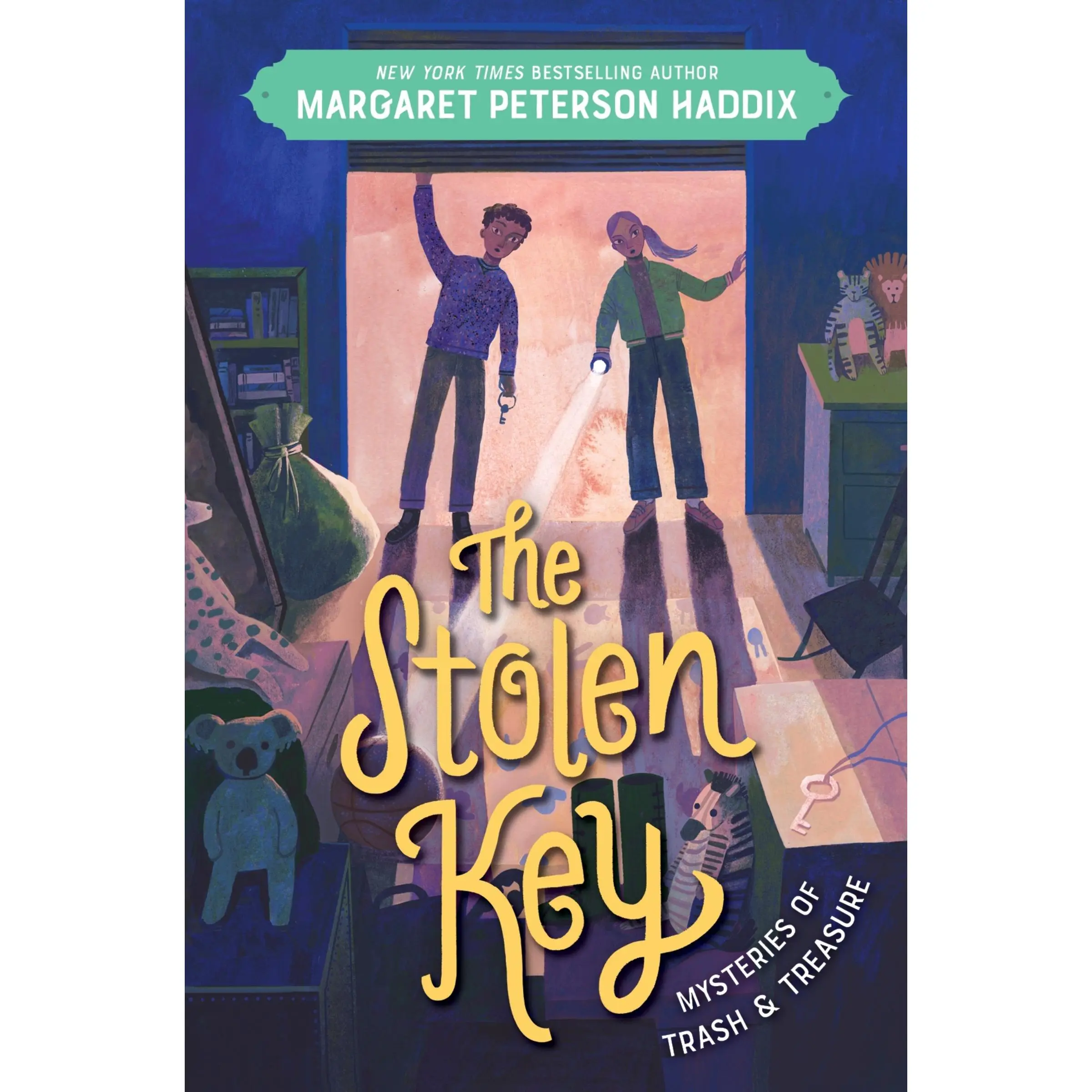 Mysteries of Trash and Treasure: The Stolen Key (Mysteries of Trash and Treasure: Volume Number 3) by Margaret Peterson Haddix [Hardback Book]