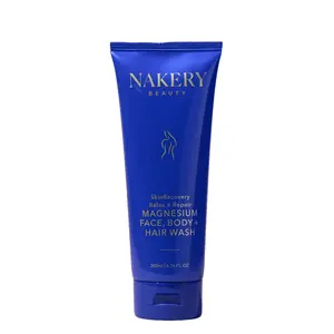 SkinRecovery Magnesium Cleanser - Facial & Body Wash for Body Care, Hydrates, Boosts Moisture, Soothes Redness, Repairs Skin, Reduces Discoloration, Enhances Radiance - 200ML