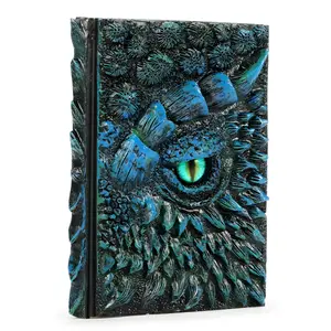 BookTok's Favorite Dragon Eye Journal – 3D Fantasy Notebook for Journaling, Reflection & Creative Writing, Gothic Leather Diary, Dark Academia Decor, Unique Gift for Readers & Writers