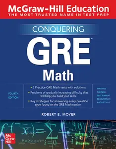 USED-McGraw-Hill Education Conquering GRE Math, Fourth Edition by Moyer, Robert E. (Paperback)