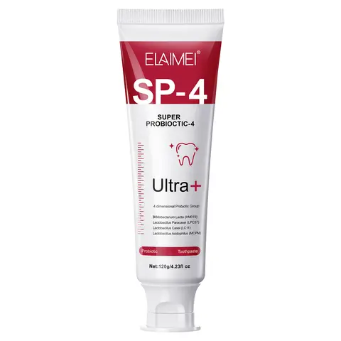 ELAIMEI SP-4 Toothpaste, Toothpaste Fresh Breath Toothpaste, Promotes Healthy Teeth and Gums, Prevents Tartar Springtok Oral 120g