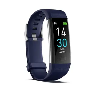 S5 Fitness Tracker, Body Temperature & Blood Pressure Monitor, Heart Rate & Step Counter, Sports Smart Wristband arabic numeral