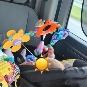 Baby Stroller Hanging Toy, 1 Set Multifunctional Interactive Stroller Sensory Toy, Early-Education Smart Toy for Baby #GLOBAL PICKS