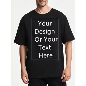 Soft, breathable, and customizable men's T-shirts | Personalized photos, unisex casual short-sleeved T-shirts, machine washable, unique gift for anniversaries and Valentine's Day.