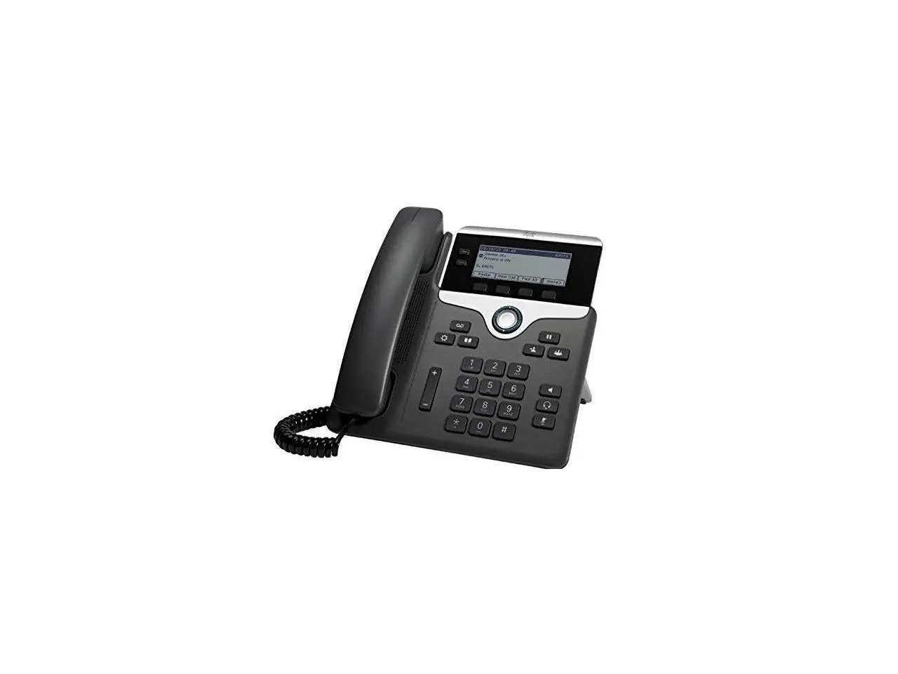 Cisco - CP-7811-K9= - Cisco 7811 IP Phone - Cable - Wall Mountable - Charcoal - 1 x Total Line - VoIP - Caller ID - Speakerphone - 2 x Network (RJ-45) - PoE Ports - Monochrome - DHCP, SRTP, CDP, LDAP,