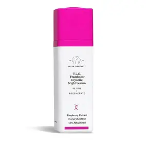 Drunk Elephant T.L.C. Framboos Glycolic Resurfacing Night Serum - 1oz/30ml Gel Skincare