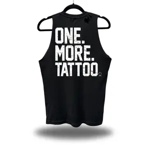 TheDriveClothing One More Tattoo Road Rash Tank Top – Y2K Streetwear Graphic Tank, Tattoo Artist Shirt, TikTok Viral Biker Fashion, Skater Streetwear, Urban Summer Festival Outfit, Vintage Graphic Tank Top