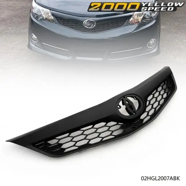 Front Upper Grille Grill New Fit For Toyota Camry SE XSE 4-Door 2012 2013 2014