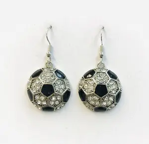 Soccer earrings Sports Gift