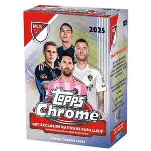 2025 Topps Chrome MLS Soccer Blaster Box