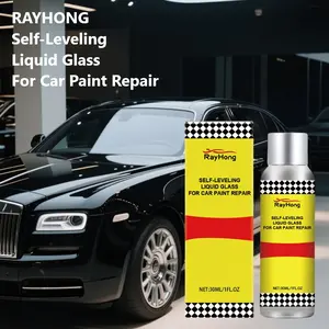 RAYHONG Self-Leveling Liquid Glass For Car Paint Repair 30ml Paint Surface Maintenance Refurbishment and Polishing A Degreaser and Polish for Car Paint Cleaning Auto Detailing Supplies