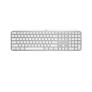 Logitech MX Keys S for Mac, Wireless Keyboard, Fluid, Precise Laptop-Like Typing, Programmable Keys, Backlit, Bluetooth USB C Rechargeable for MacBook Pro, MacBook Air, iMac, iPad - Pale Grey