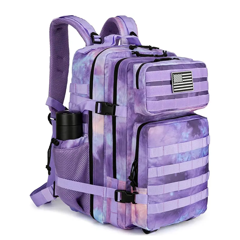 45L Backpack Outdoor Hiking Climbing Camping Hunting Travel Backpack Daypack with Adjustable Shoulder Straps