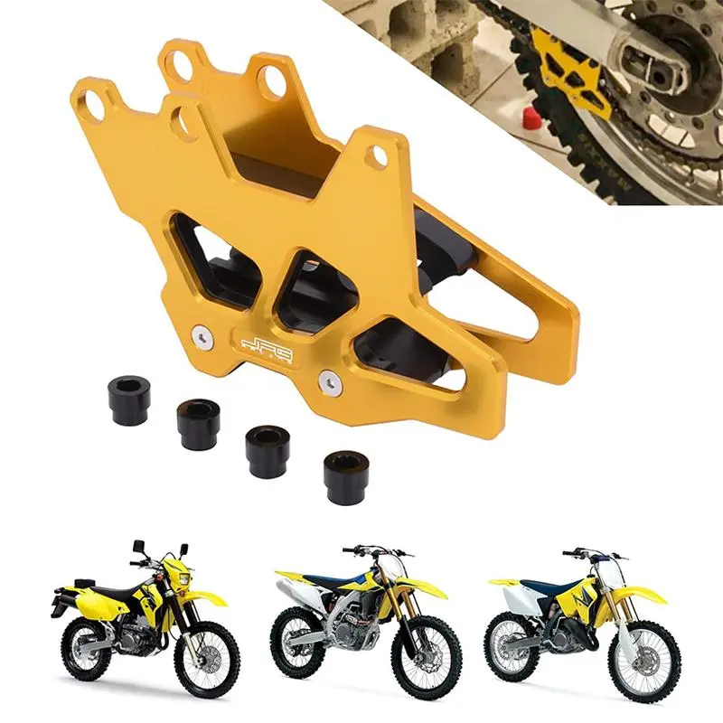 Dirt Bike Chain Guide Guard Protector CNC for Yamaha YZ125 WR250F WR450F YZ250 YZ250F YZ450F RMZ250 RMZ450 RMX450Z DRZ250 DRZ400SM RMX450Z DRZ400E 2000-2007 DRZ400S 2000-2021 Motor Parts Accessories Motorcycle Parts