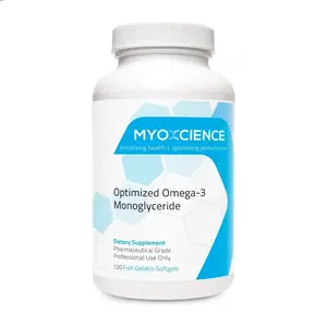 MYOXCIENCE Omega-3 Monoglyceride Supplement – Professional Grade, 120 Softgels