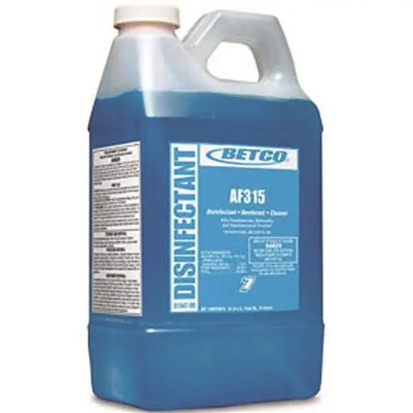 212 MAIN BET3154700 AF315 BIB Citrus Floral Fastdraw Disinfectant Cleaner - Pack of 4, Ready-to-Use Neutral pH Detergent for Cleaning That Kills Germs