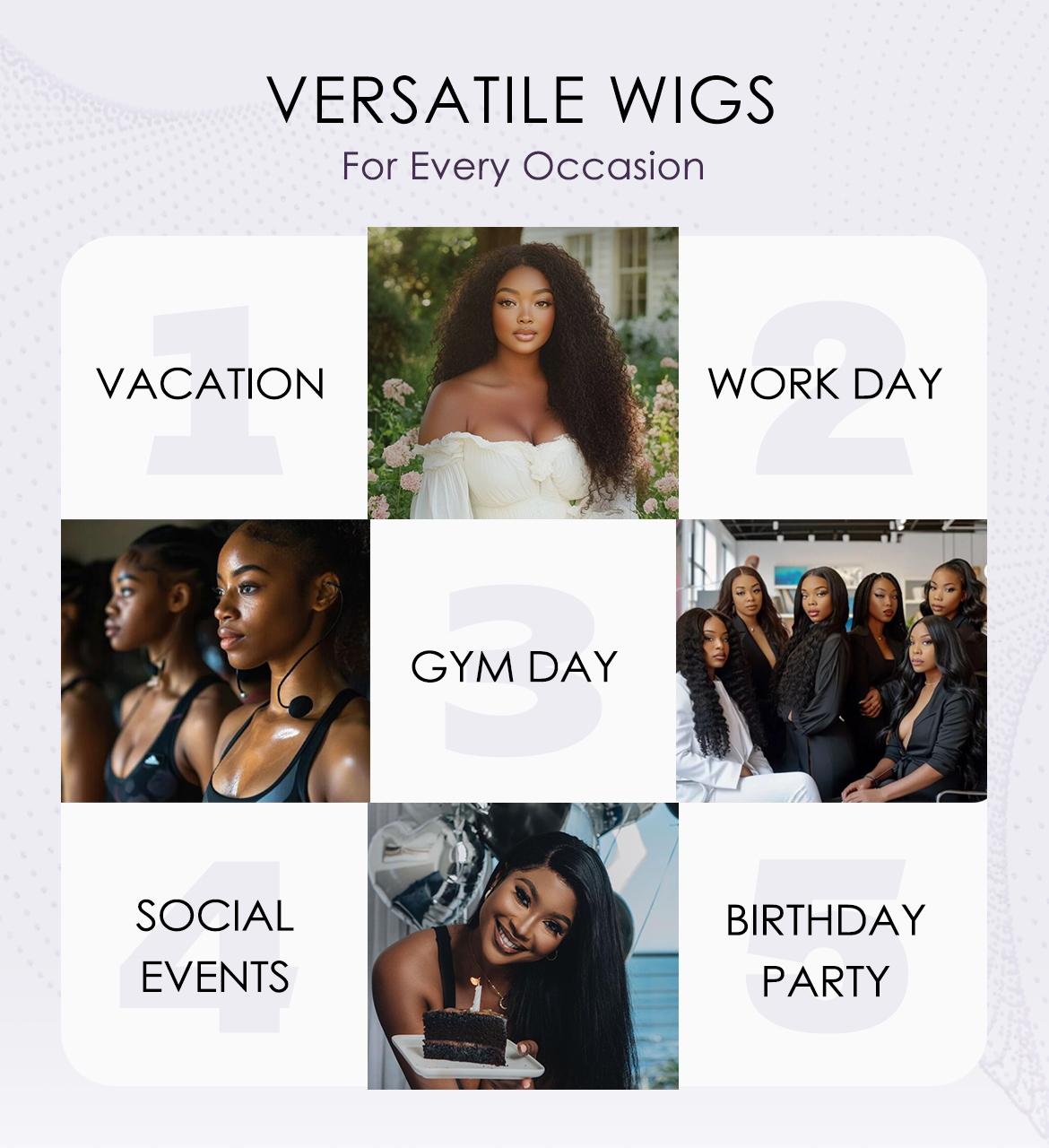 Wavymy Pre-Cut Lace Wig Put On and Go Wigs Reddish Brown Kinky Curly 7x5 Lace Closure Wig Wear Go Glueless Beginner Wig