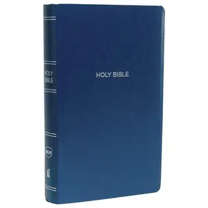 NKJV, Gift and Award Bible, Leather-Look, Blue, Red Letter, Comfort Print: Holy Bible, New King James Version