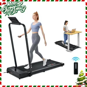 2-in-1 Folding Walking Pad Treadmill with Remote Control, Low Noise, 6.2 MPH, Portable for Home & Office Use, Easy Storage & Movement Under-Desk Walking Exercise Machine Fitness Equipment workout #TikTokShopBlackFriday