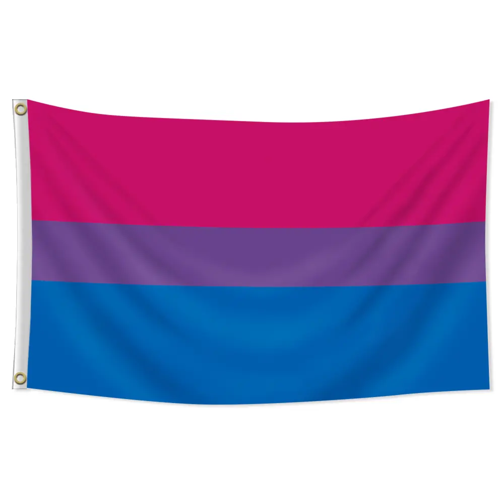 1pc, Rainbow Pride LGBTQ Flag, Bisexuality, 3x5ft (90*150cm), 2 Grommets, Single-Sided Printing, for Home, Garden, Room, Party, Activities, Decorations, Wall Decor Flags, Party Decorations Banners, Decorative Banner