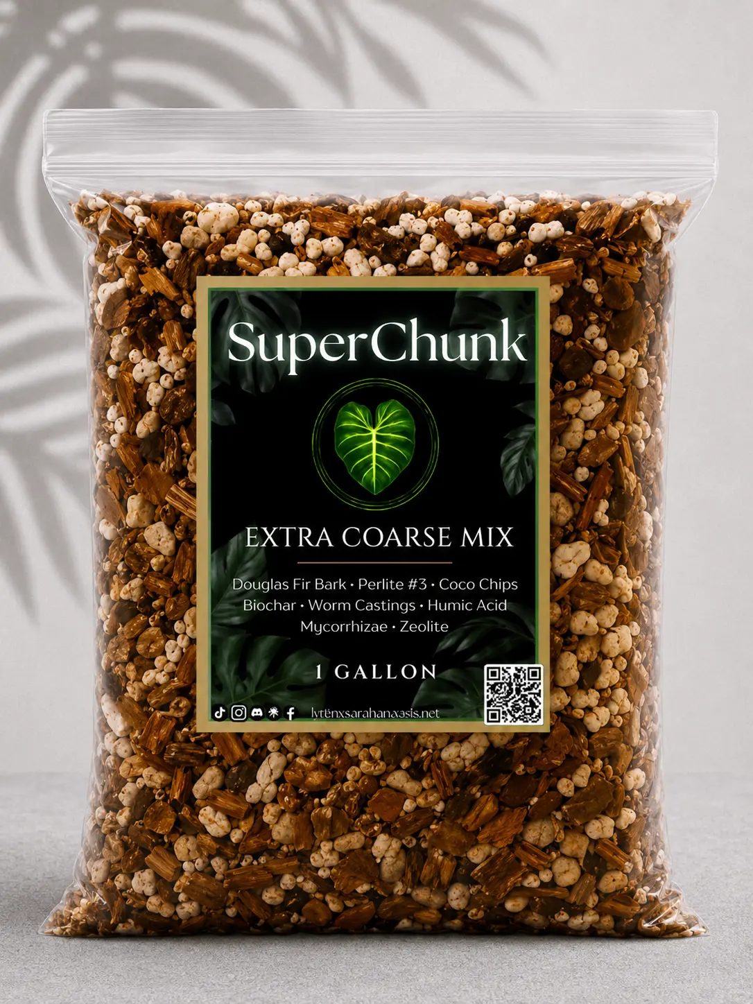 SuperChunk — Extra-Coarse Aeration Potting Mix | Maximum Drainage for Houseplants