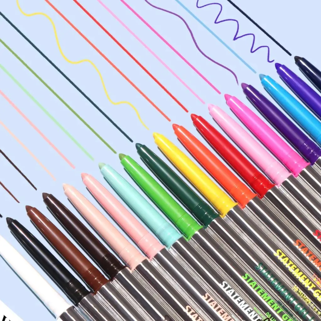 MOIRA Statement Gel Liner Long-lasting Waterproof Eyeliner Lipliner Makeup Versatile All-day Wear Cruelty-Free Paraben-Free Sulfates-Free