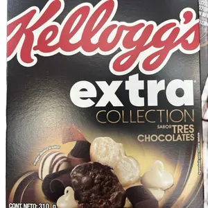 Kelloggs Limited edition 3 chocolates cereal