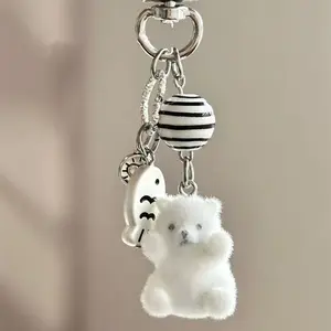 Cute Phone Charm Keychain, Style Ugly Adorable Pendant, Backpack Bag Accessory, Keychain Kawaii, Perfect Gift for Friends, Essential Collection Item, Stylish Keychain