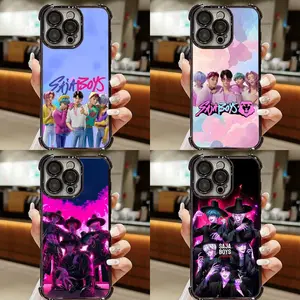 SAJA BOYS POP Witch Hunters  Anime Warrio Collectionr,Ultra-Cute Character Figurines,Four-Corner Drop Case For iPhone 17 16 15 14 13 12 11 PRO PLUS MAX Phone Case,Hunt,Ideal Christmas Present #YGSJDPOP7