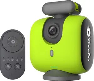 Chameleon AI Auto  Action Camera - 4K 60FPS Soccer Camera and Basketball  Camera for Team , Live Streaming, No Subscription, Works with iOS & Android (Lemon Green)