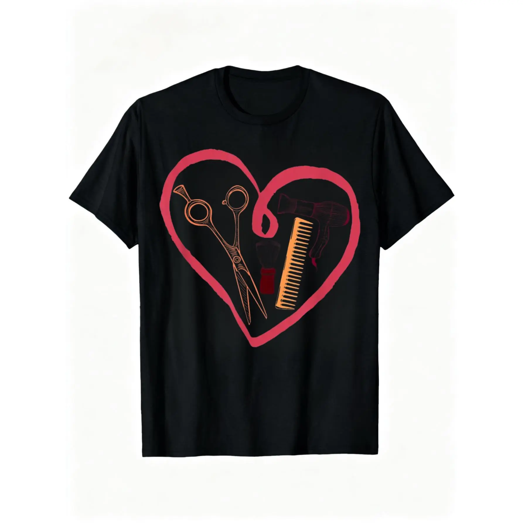 100% Cotton Hairdresser Women Gift Hair Salon Hairstylist T-Shirt