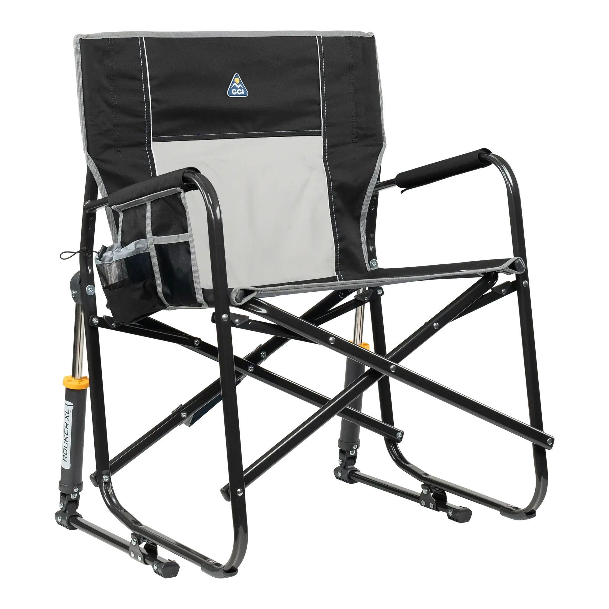 GCI Outdoor Freestyle Rocker XL™ - Extra Room for Relaxation with Spring-Action Rocking Technology™ & Wider Seat - 400 lbs Weight Capacity