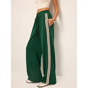 Side Stripe Wide-Leg Sweatpants Side Stripe Wide-Leg Sweatpants