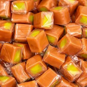 Soft Chewy Caramel Apple Candy Individually Wrapped Sweet Treats