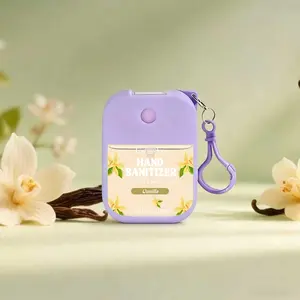 Moisturizing Hydrating Spray Hand Sanitizer, Cleansing Clean Moisture Agent, Outdoor Fun Aromatic Vanilla Hand Gel, Daily Moisturizer, Cute Portable Travel Size, Gift