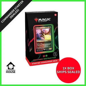 Starter Commander Deck - Draconic Destruction - (SCD) - MTG - Magic the Gathering