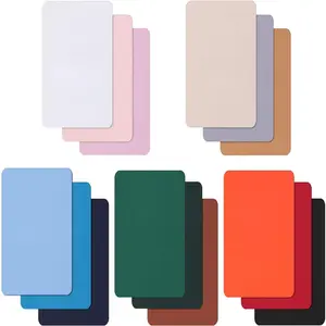 15 Pieces Self-Adhesive Waterproof Lightweight Nylon Repair Patches for Mending Clothing Down Jacket Holes and Tears