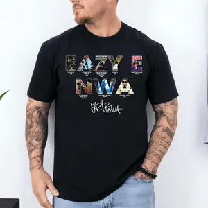 Eazy-E Album T-Shirt, Vintage Rap Hiphop Casual Fashion Graphic Tee, Gift For Music Lover, Fashion Style