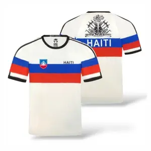 Vintage Haiti National Team Retro Football Jersey – Haiti Flag Soccer Jersey, Unisex 3D Print Kit, Limited 2025–2026 Collection, Fan Gift for Him & Her