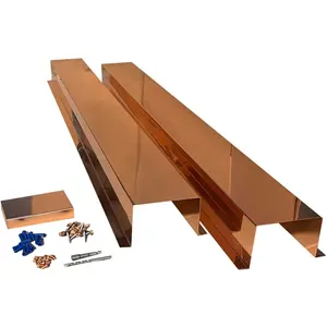 Permacover Copper HVAC Line Set Cover Kit for Mini Split, Central Air Conditioner, & Heat Pump (Residential Series) Made in USA