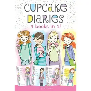 USED-Cupcake Diaries 4 Books in 1!: Katie and the Cupcake Cure; MIA in the Mix; Emma on Thin Icing; Alexis and the Perfect Recipe by Simon, Coco (Hardcover)