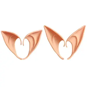 Elf Ear Artificial Leather Makeup Props, Pair Party Decorations, Photo Studio Accessories, Holiday Costume Accessories, Party Event Props