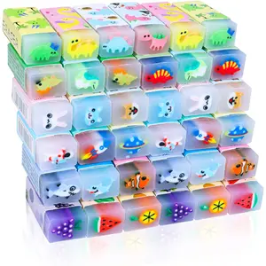35PCS Cute Animal Erasers for Kids, Count Bulk Pack, Assorted Designs, Back to School Supplies