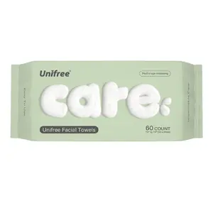 [Unifree 2026 Trial Pack for New Customers] Unifree Towel 1 pack l Disposable Dry wipes l Facial Towels l Absorbent,Reusable,Soft,Comfort,Skincare